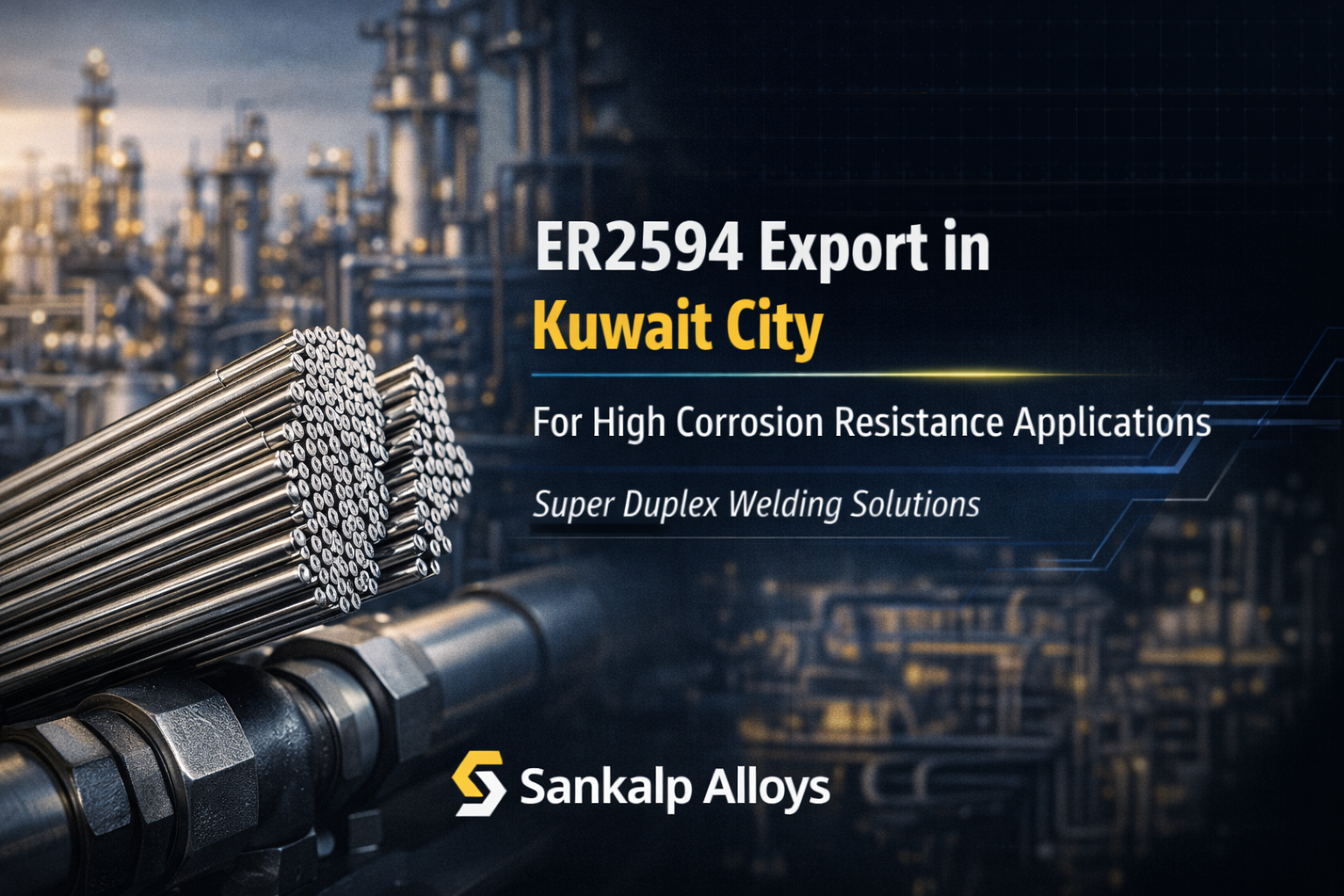ER2594 Exporter in Kuwait City – Super Duplex Welding Wire