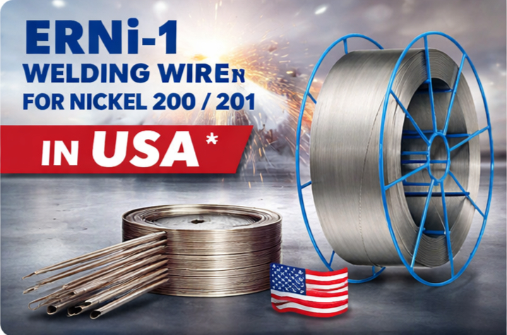 ERNi-1 Welding Wire for Nickel 200 / 201 USA