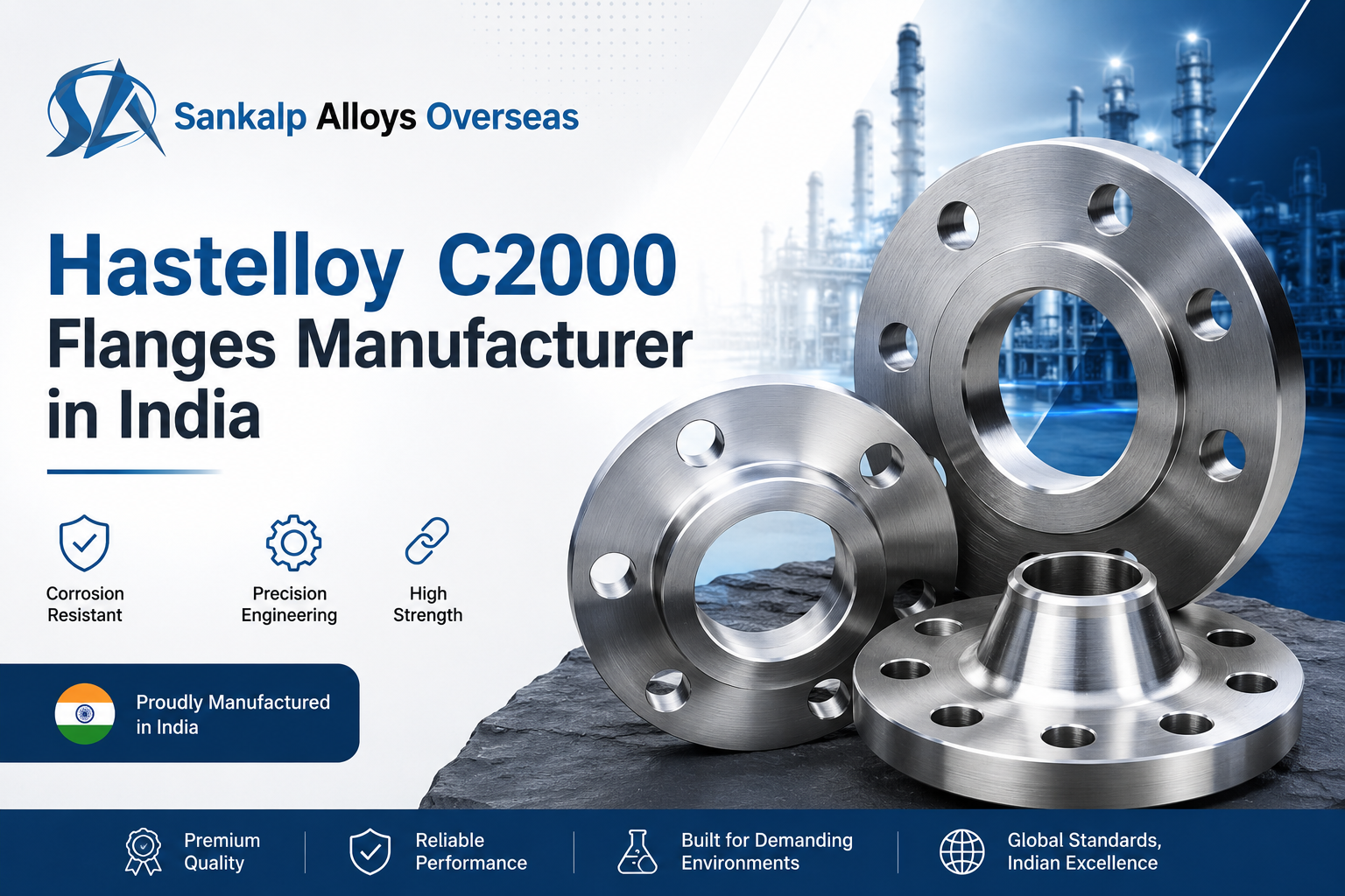 Hastelloy C2000 Flanges Manufacturer in India